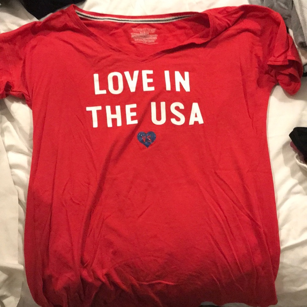 Victoria secret red sexy night gown